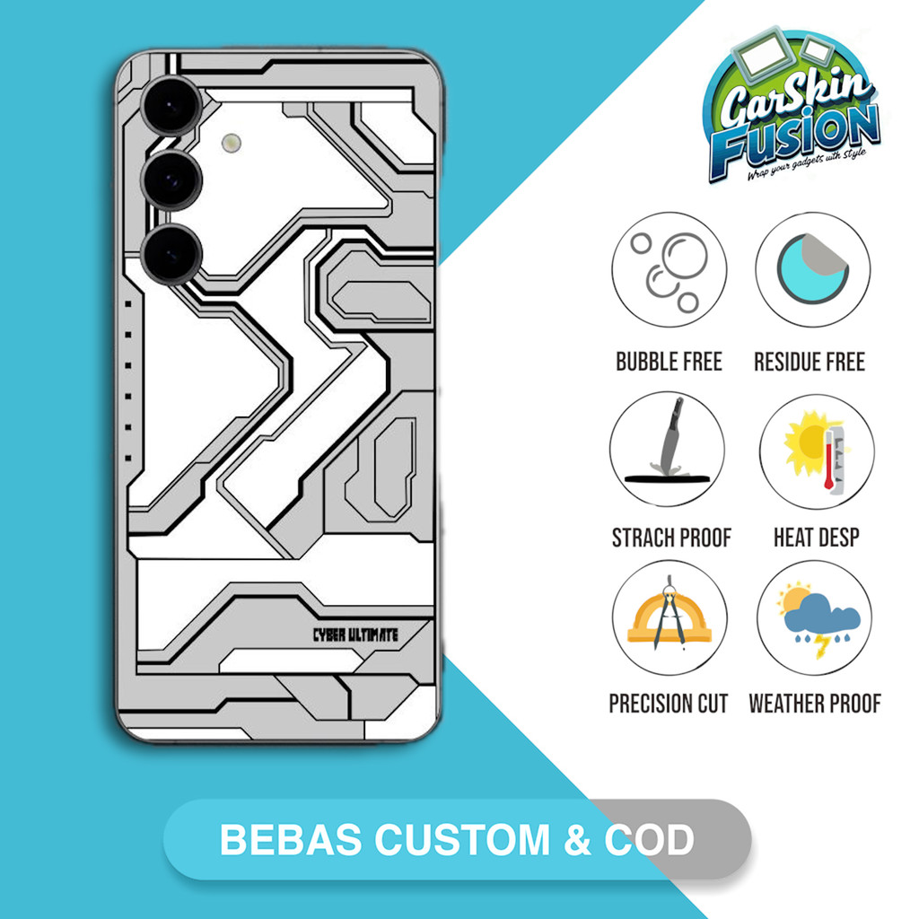 Garskin Skin Samsung S24 FE 5G Ultimate v2 Code - GLZ Custom | เคสรอยขีดข่วนป้องกันฟันกัส