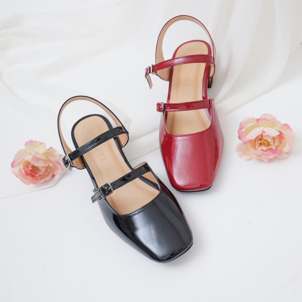 Syazani Jili Heels Wedges สําหรับผู้หญิงนุ่ม