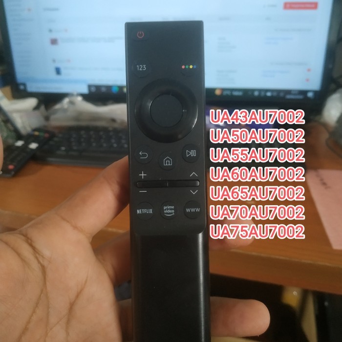 SAMSUNG TV REMOT - SMART TV - UA43AU7002 - UA50AU7002 - UA55AU7002 - UA60AU7002 - UA65AU7002 -
