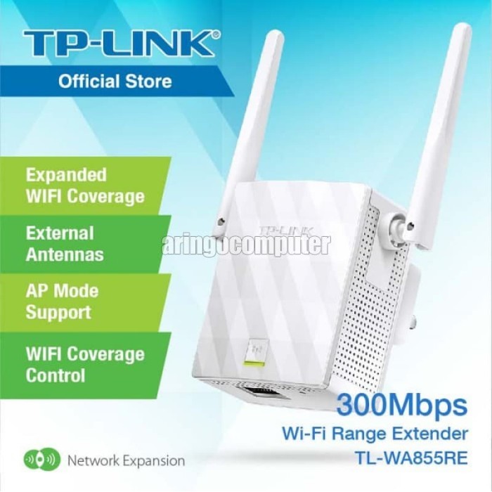 TPLink Extender TL-WA855RE 300Mbps RJ45 wifi สากล