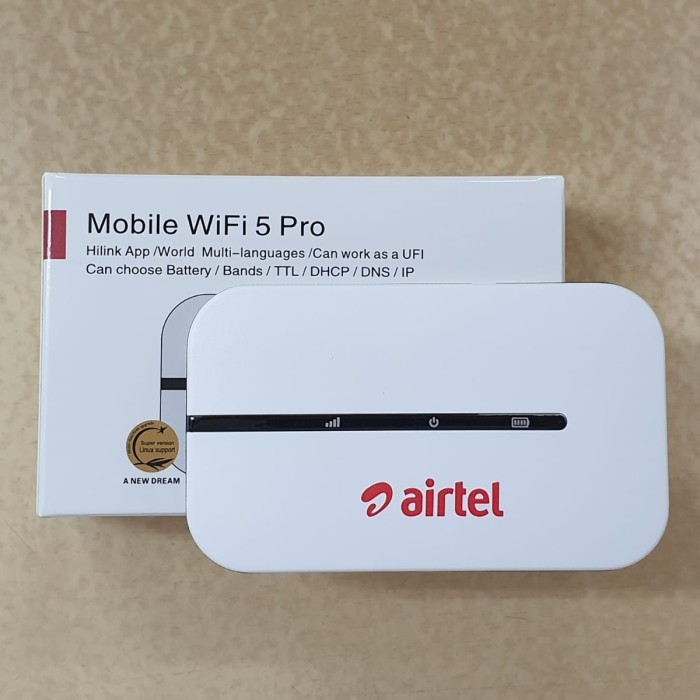 MIFI 4G E5576 AIRTEL SUPPORTS ALL OPERATORS