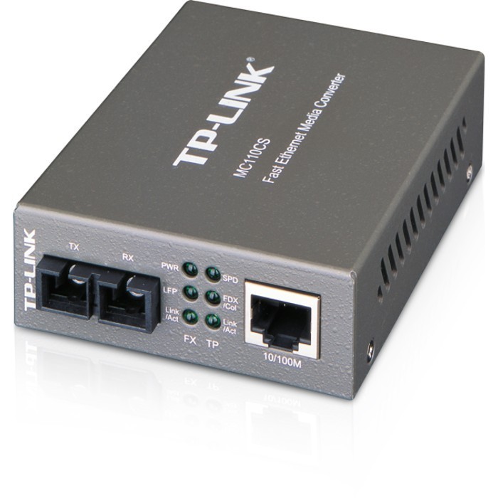 TPLink MC110CS 10-100Mbps ตัวแปลงสื่อโหมดเดียว TPLINK