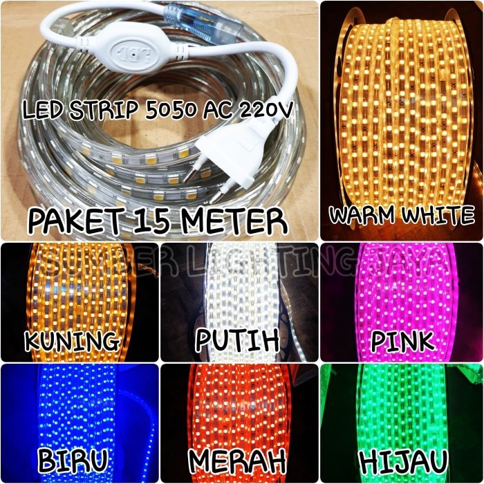 ไฟ LED Strip 15M 5050 Smd / Led Strip 5050 Smd Special ต่อ 15M