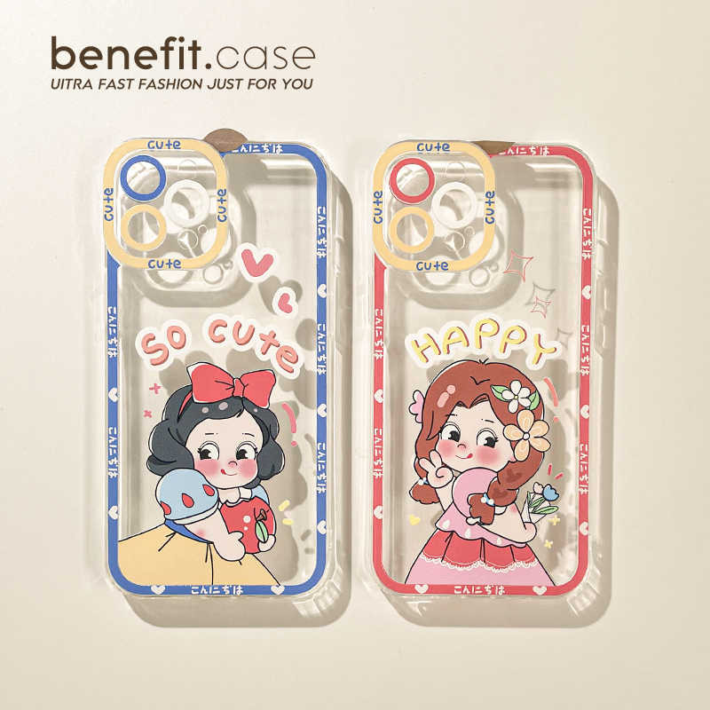 แฟนซีหิมะสีขาวการ์ตูนกรณี Hp Samsung S25 Fe S24 Ultra S25 Ultra S24 Fe Note 20 Ultra 15 Ultra POCO F