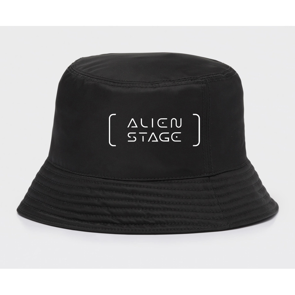 หมวกบัคเก็ต Alien Stage มีโลโก้ ALNST