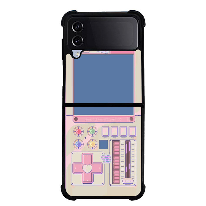 เคส เคส Samsung Z Fold 6 5 4 3, Z Flip 6 5 4 3 Game Boy Aesthetic NA00268