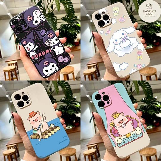 KUROMI CINNAMOROLL LULU PIG Viral Case Hp Oppo F1s F5 F7 F9 F11 F15 F17 F19 PRO RENO 3 4 4F 5 5F 6 7