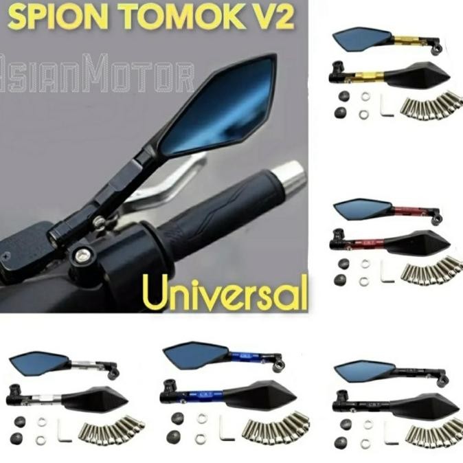 Tomok Full Cnc V2 Rizoma Universal Mirrors - ขี่มอเตอร์ไซค์ทั้งหมด
