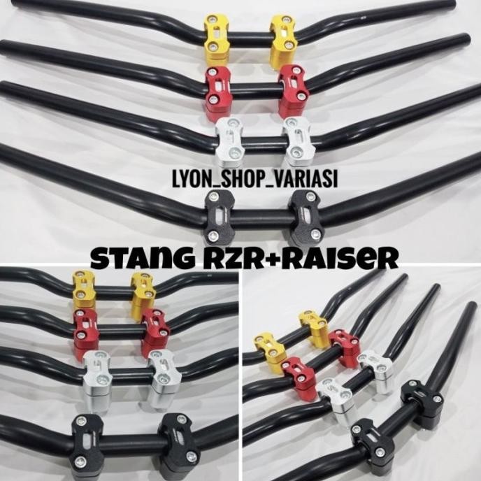 RZR แฮนด์ + Raiser แฮนด์ CNC CB150R Satria Fu Vixion Sonic Universal