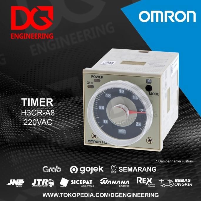 Omron Timer H3Cr-A8 220 Vac พิเศษ