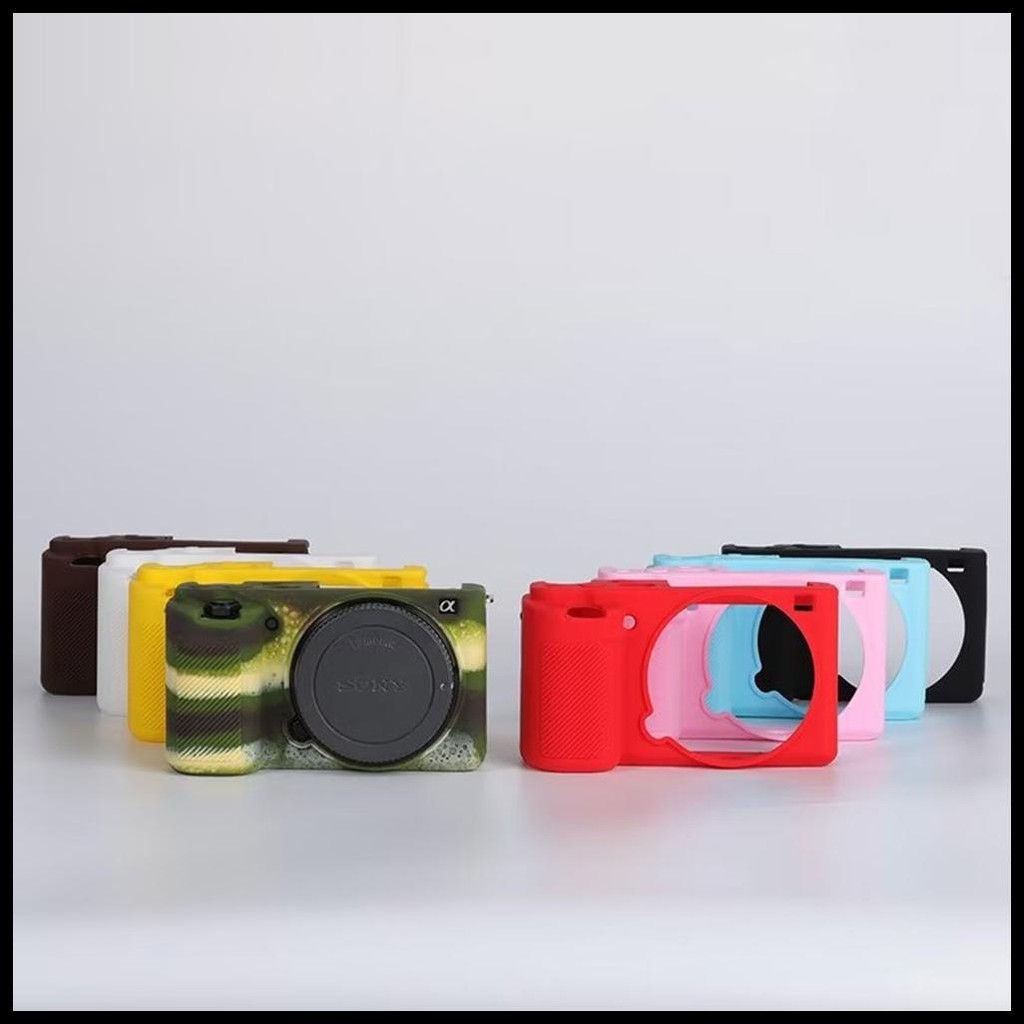 เคสซิลิโคนสําหรับ SONY ZV-E10 SOFT COVER SILICON ALPHA ZV E 10 MARK 1 CASING SILICONE วัสดุ E10 I