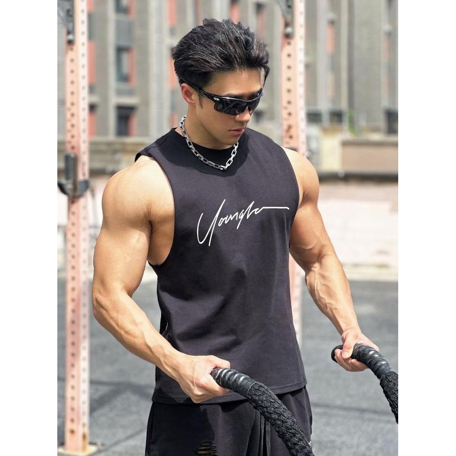 เสื้อกล้ามผู้ชาย Youngla Bx-38 Sport Outdoor Gym