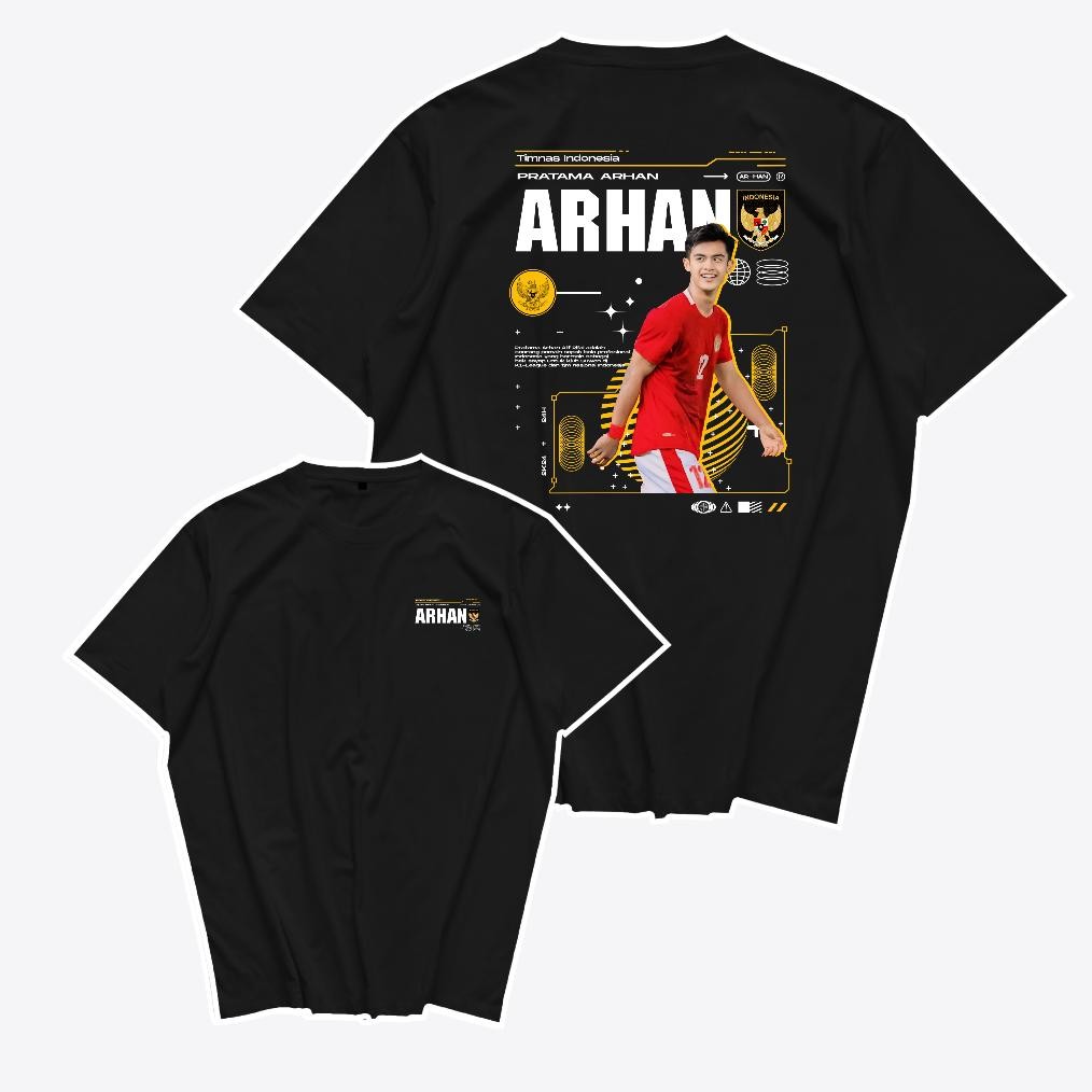 เสื้อยืดพรีเมี่ยม Arhan Pratama Streetwear Viral Combed 24S