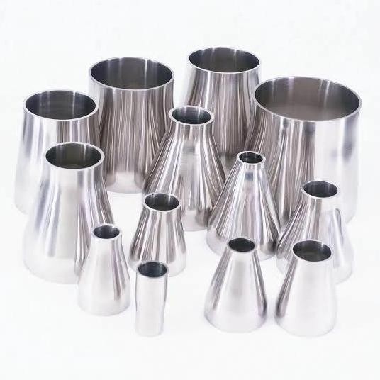 ลดสุขาภิบาล Stainless 316L 2 1/2 X 1 1/2" นิ้ว Concentric Ready