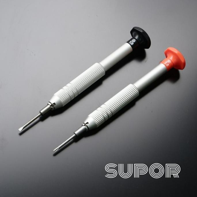 คุณภาพ SCREWDRIVER PROFESSIONAL GLASSES REPAIR 2 ชิ้น OPTICAL SCREWDRIVER PLUS MINUS