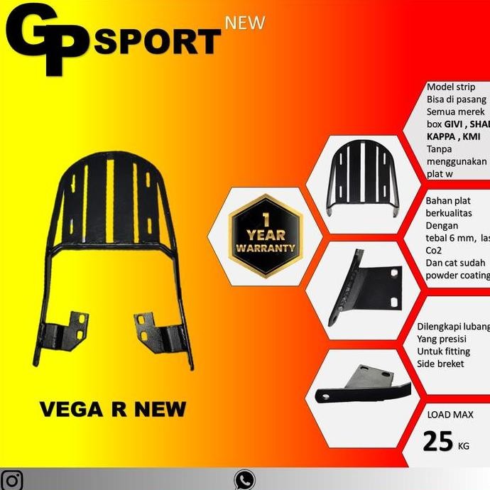 ของแท้ Vega Zr / Vega R / Vega Old / Force Gp Sport Breket Box