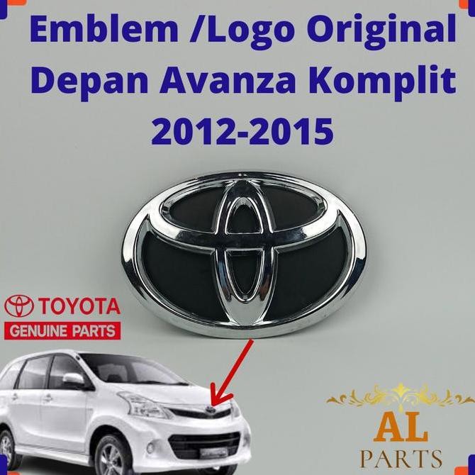 สัญลักษณ์โลโก้ด้านหน้า Avanza ครบชุด 2012-2015 Original No Part 75312-BZ07