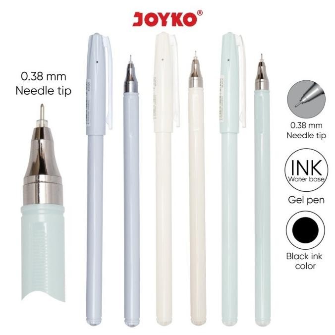 สินค้าใหม่!! JOYKO GP-352 ปากกาเจล Sofuto 0.38 มม. 1 แพ็ค / 12 ชิ้น