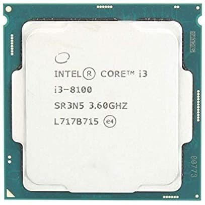 INTEL COREI3 8100 3.6 GHZ (LGA 1151/6MB) TRAY (Remove/มือสอง) *1Y