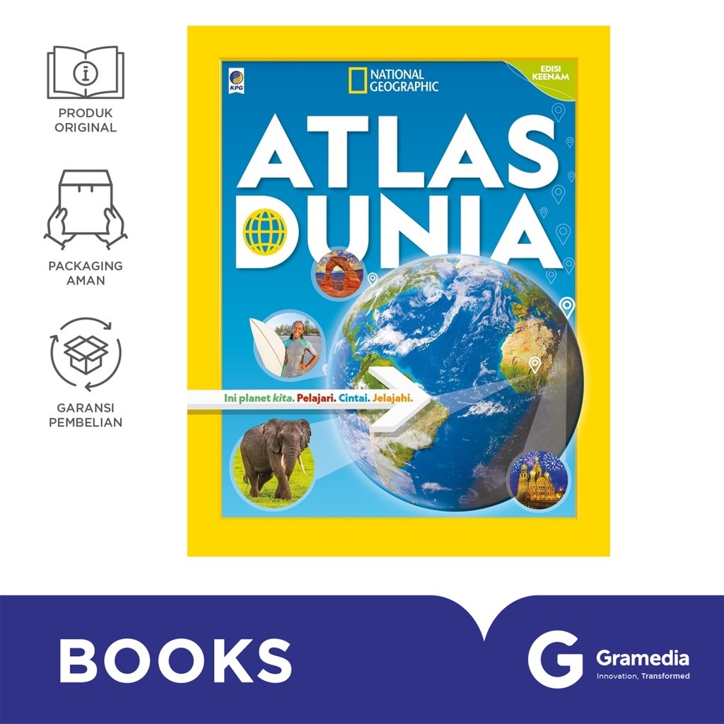 หนังสือ National Geographic World Atlas