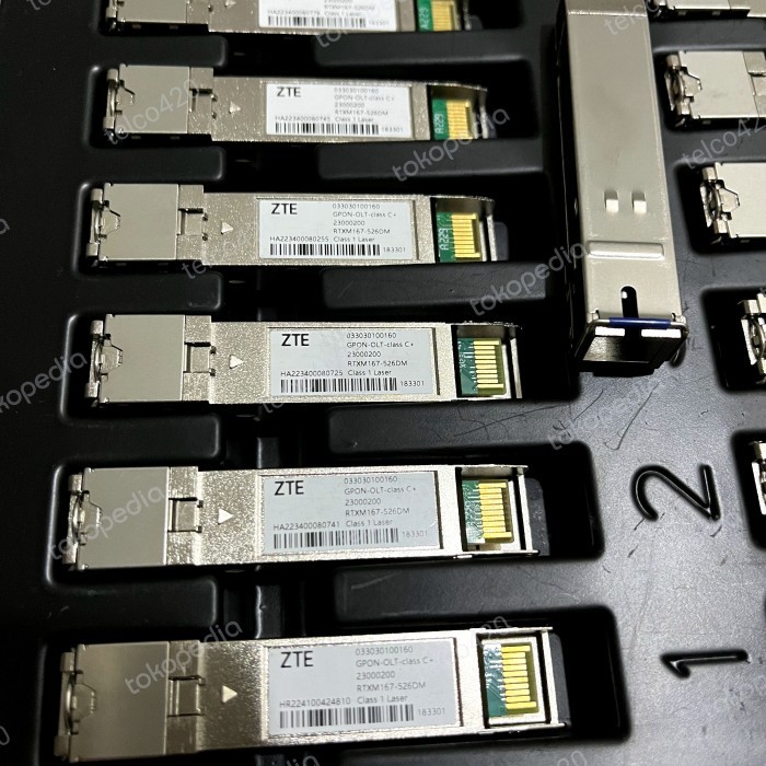 ตัวรับส่งสัญญาณ ZTE GPON OLT-CLASS C+ SFP
