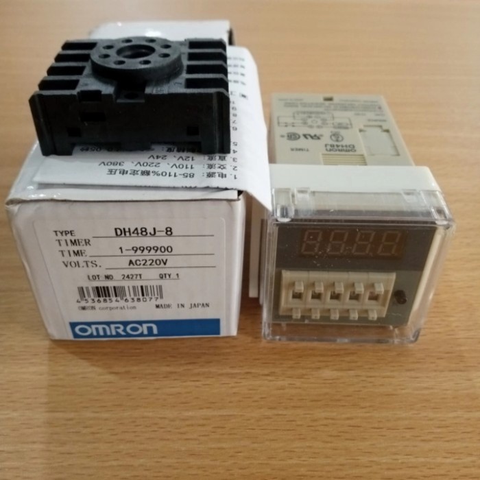 Omron Dh48J-8 Dh48J 8 รีเลย์เคาน์เตอร์ดิจิตอล