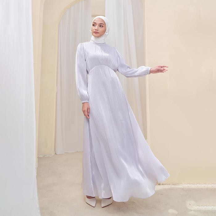 Lish - เดรส Heelen Gamis Shimmer Silk Women