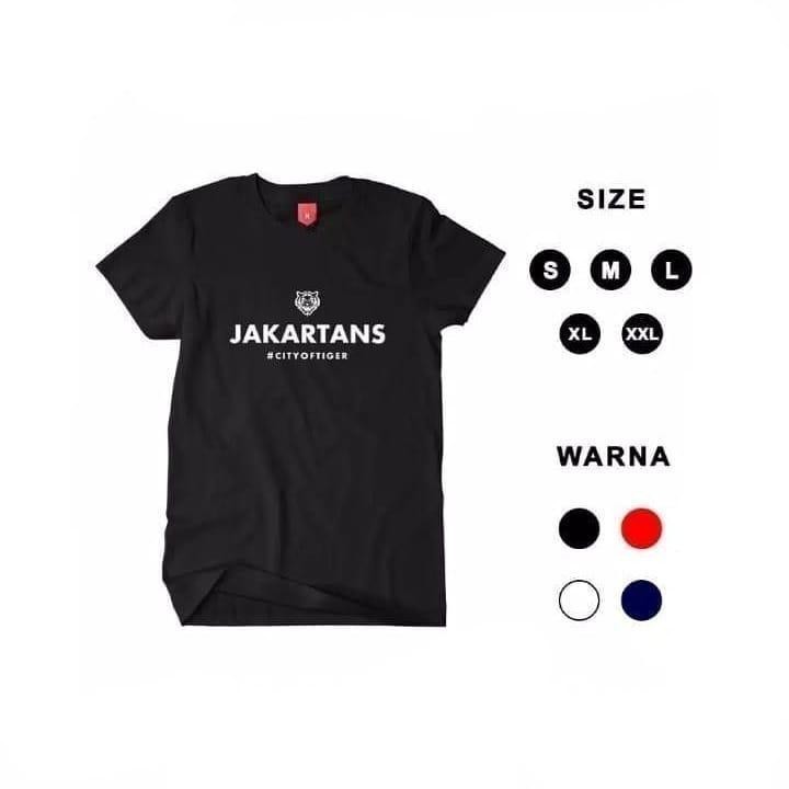 Jakartans Persija Casual City Of Tiger Ultras เสื้อยืดผู้ชาย