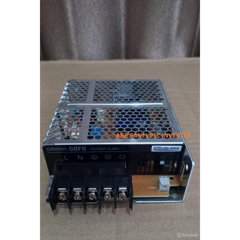 - พาวเวอร์ซัพพลาย OMRON S8FS-C05024J S82Y-FSC050DIN BRACKET 24VDC 2.2A