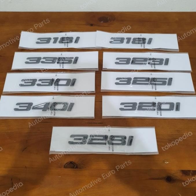 EMBLEM WRITING BMW 318I 335I 330I 340I 3231I 3251I 320I 328I สําหรับ BMW BEST