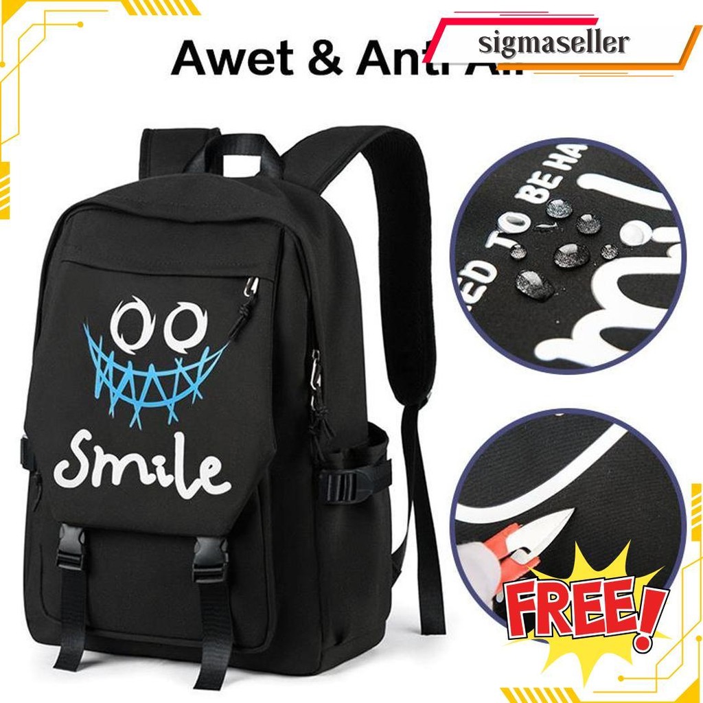 Freeknight กระเป๋าเป้สะพายหลังกระเป๋านักเรียนธรรมดาแฟชั่นแล็ปท็อปกันน้ําผู้ชายผู้หญิง Tr608