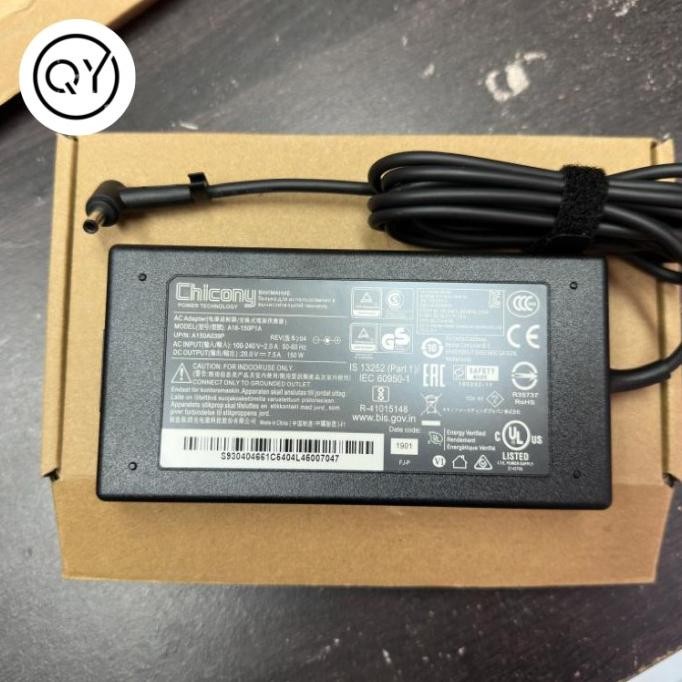 Msi Gf66 Gf76 A18-150P1A 20V 7.5A 150W อะแดปเตอร์ชาร์จ