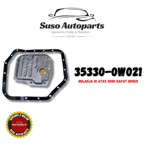 FILTER MATIC STRAINER AT VIOS YARIS - ALTIS (2000CC) U341, U340 + PACKING 35330-0W021