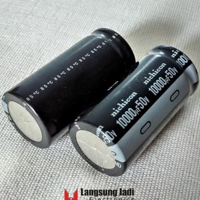 ญี่ปุ่นเดิม 10000uF 50V Nichicon VR electrolytic capacitor 10000 uF