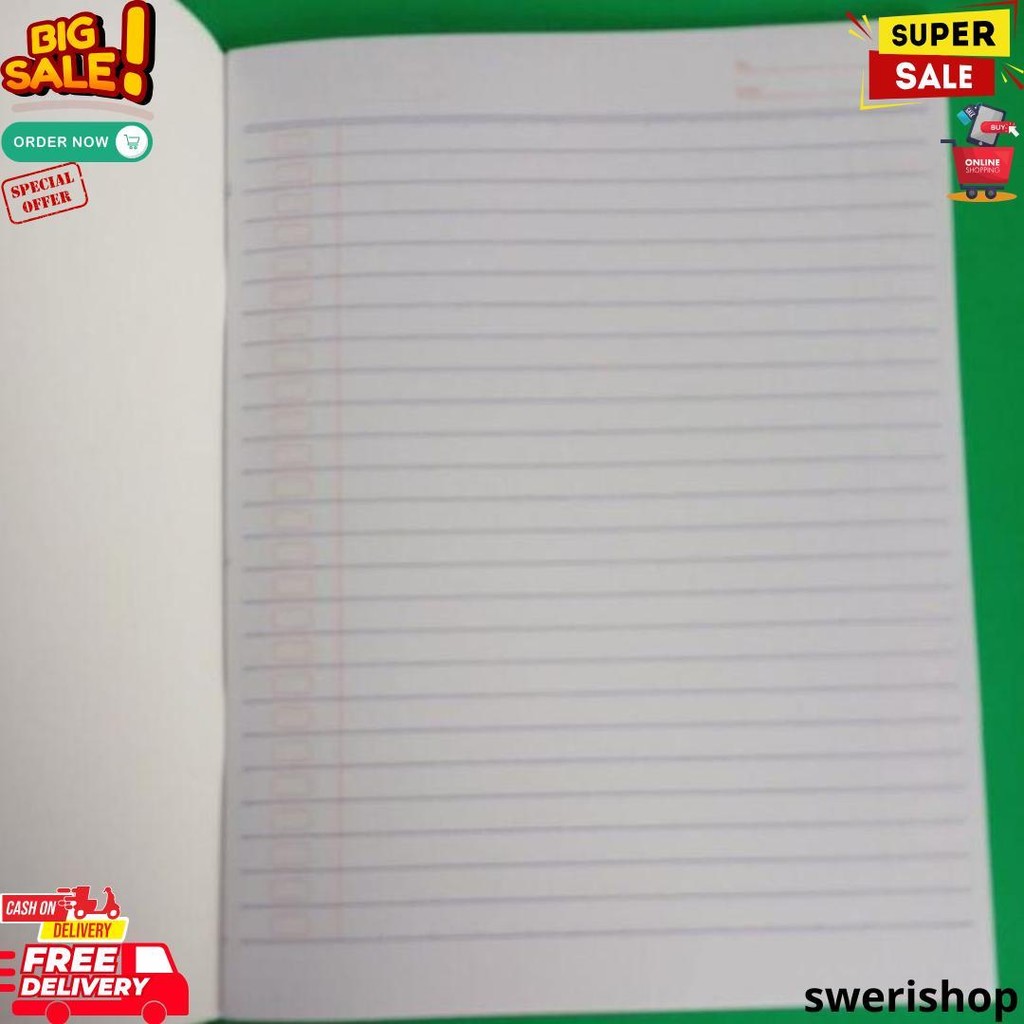 Skola Writing Books 38 แผ่นต่อแพ็ค บรรจุ 10 เล่ม D