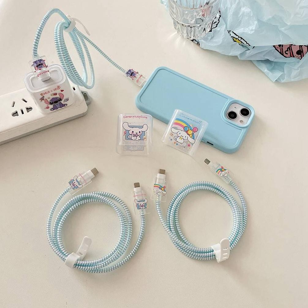 Cxv-38 As25 1 ชุด Charger Case Cover Protector 18W/20W Charger Protector ซิลิโคนใส Charger Head Prot