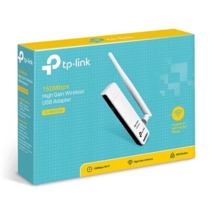 - TP-Link WN7222N TL-WN-722N TpLink 722n Wifi Adapter 150Mbps