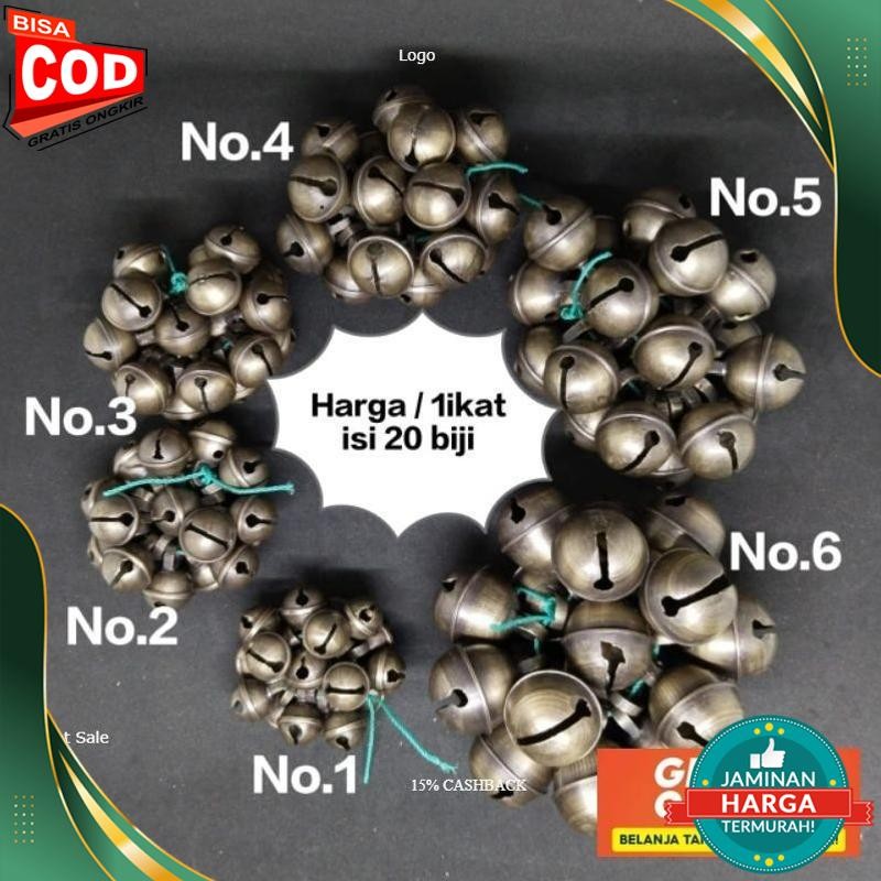 !! ทองเหลืองโบราณ Mini Klinting / Unyil Cat Klintingan 1 Bunch 20 เมล็ด MMM-777