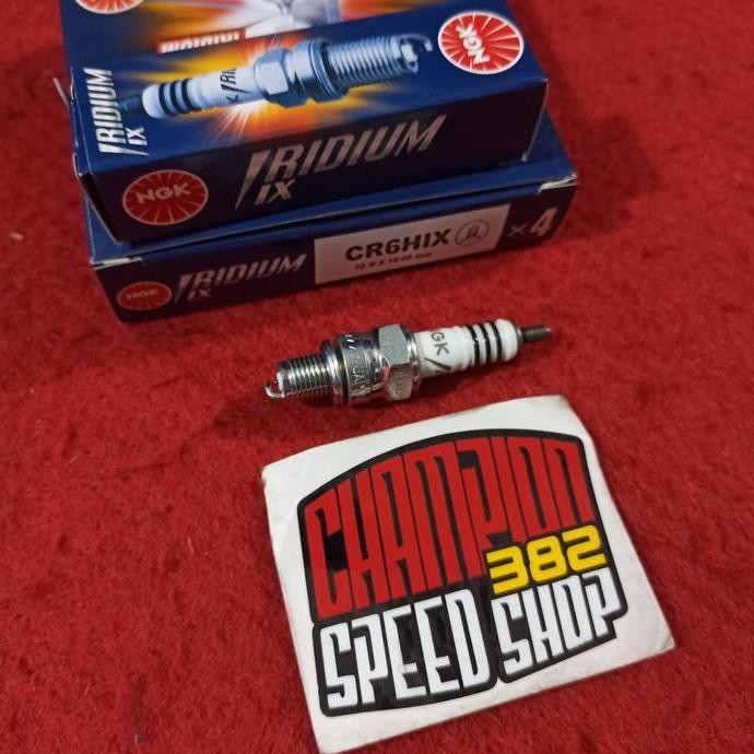หัวเทียน NGK Iridium IX CR6HIX KLX110 KLX 110L KSR PRO KSR110 Grand Filano