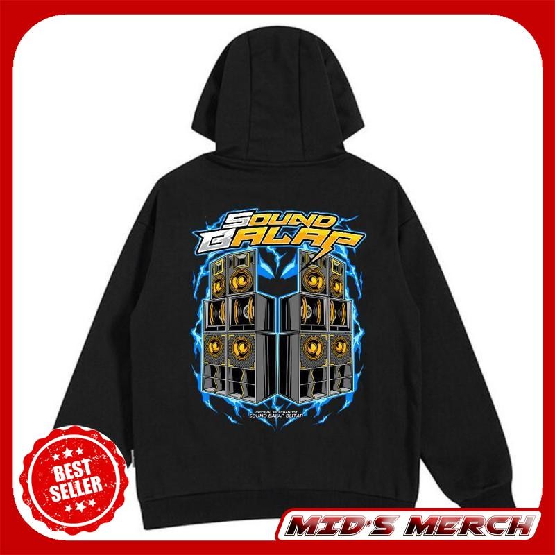 KATUN - Viral Hoodie Sweater Sound System Series 6 Cotton Combed 30S Premium Fashion Distro Du30