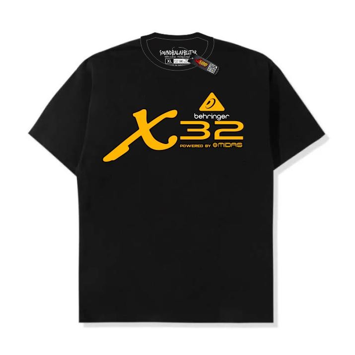 KATUN - Viral - Behringer X32 Crew Sound System Cotton Combed 30S Premium Fashion Distro Ur79 เสื้อย