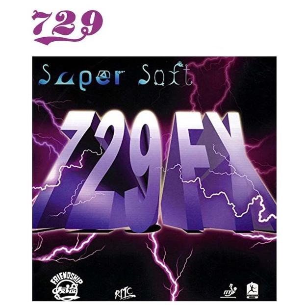 729 FRIENDSHIP RUBBER FX SUPER SOFT - SLIP TABLE TENNIS RUBBER