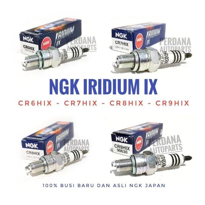 ใหม่ หัวเทียน NGK CR6HIX / CR7HIX / CR8HIX Iridium