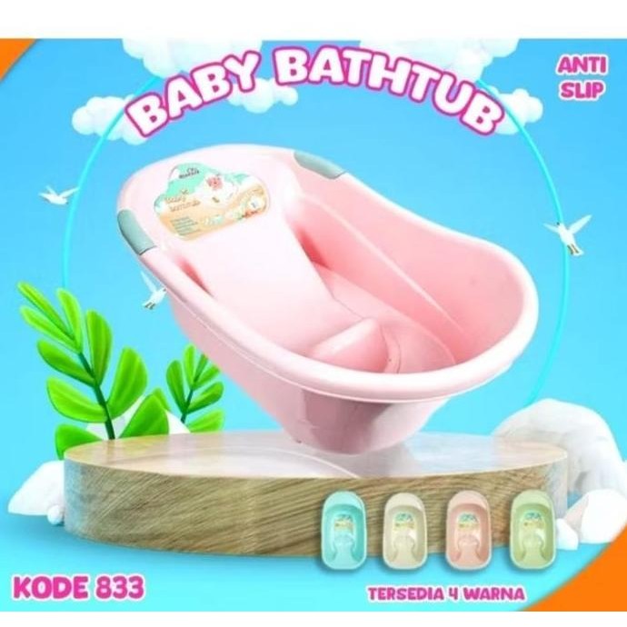 PREMIUM PASTEL baby TUB / LARGE PASTEL COLOR baby BATH TUB PASTEL baby TUB / อ่างอาบน้ําเด็ก Azriel-