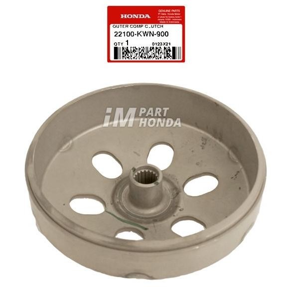 22100-KWN-900 Double Clutch Housing Bowl Vario 125 150 Old LED PCX