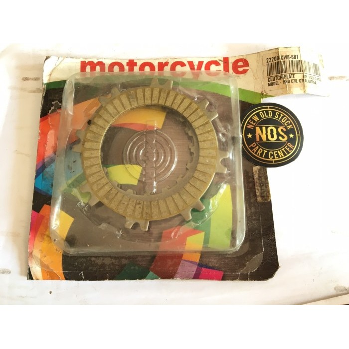 แผ่นคลัทช์ Honda C70 C700 C 700 Astrea แท้ อะไหล่อินโดแท้ Rare Item