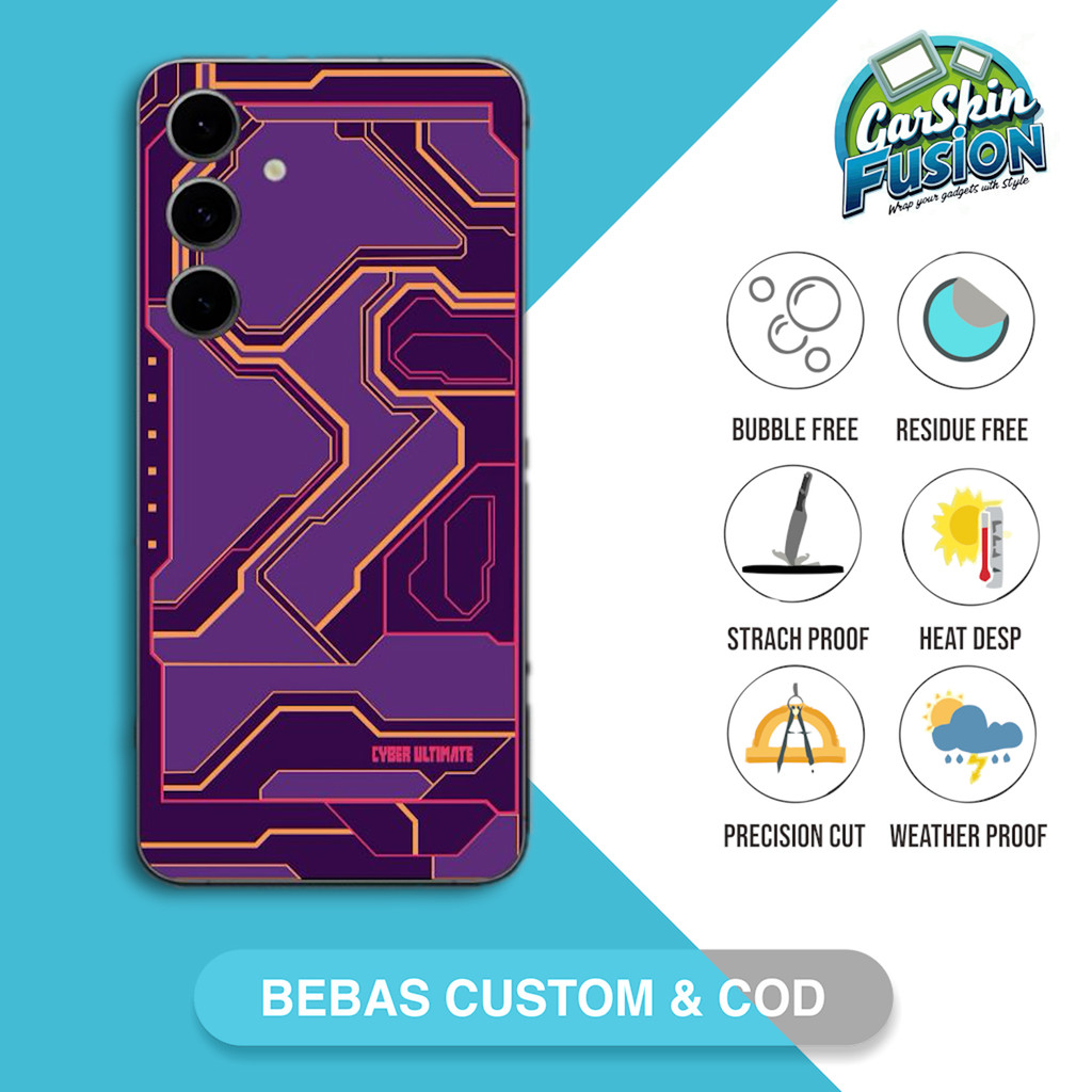 Garskin Skin Samsung S24 FE 5G Ultimate v2 Code - 7WX Custom | เคสรอยขีดข่วนป้องกันฟันกัส