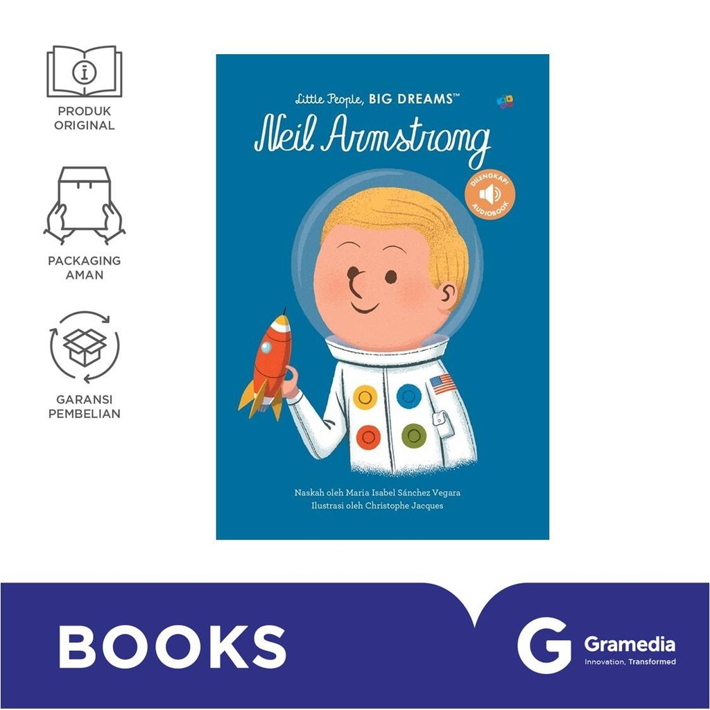 คนตัวเล็ก ฝันใหญ่: Neil Armstrong (มาเรีย อิซาเบล ซานเชซ เวการ่า)