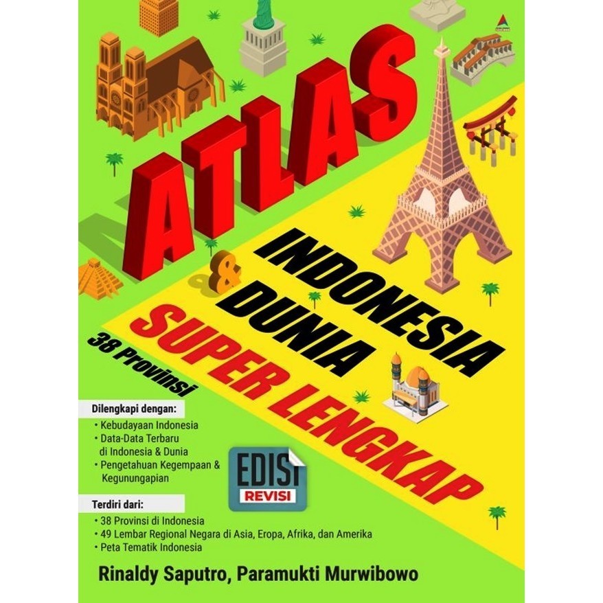 Atlas of Indonesia & Super Complete World: 38 จังหวัด