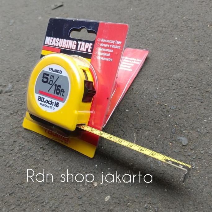 TAJIMA 5 เมตร HiLock-16 เมตรม้วน - เทปวัดทาจิมะ